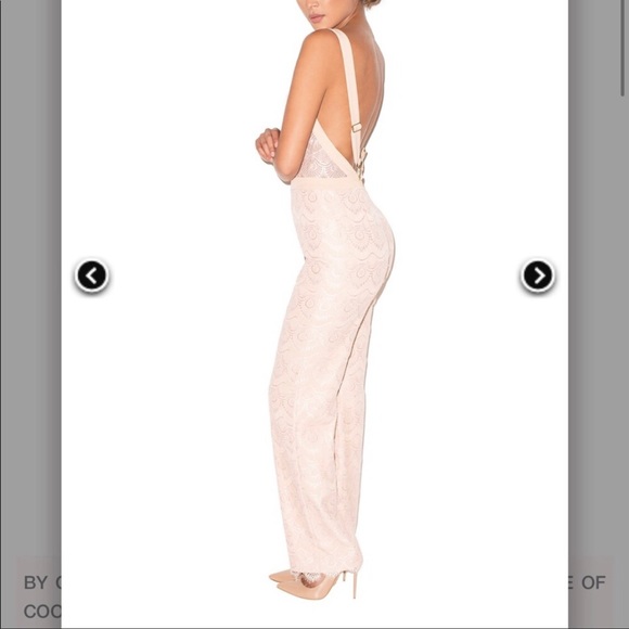 House of CB Carmelita blush dress jumpsuit - Picture 2 of 9